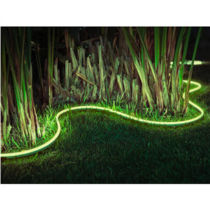 Philips Hue Lightstrip Outdoor, White and Color Ambiance, 5 m, color - Lauko LED šviesos juosta Prekė - 929002289102