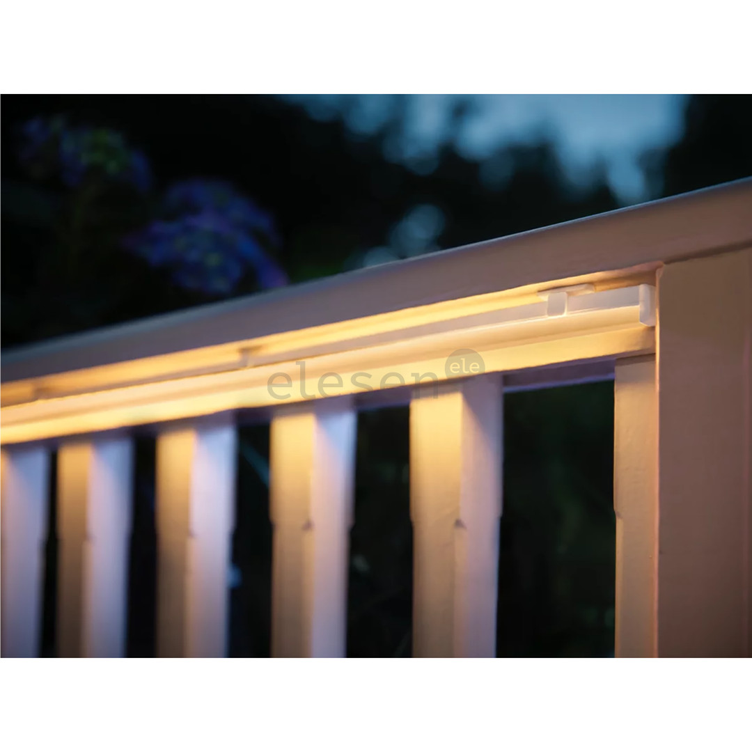 Philips Hue Lightstrip Outdoor, White and Color Ambiance, 5 m, color - Lauko LED šviesos juosta Prekė - 929002289102