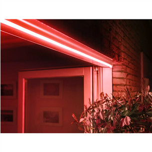 Philips Hue Lightstrip Outdoor, White and Color Ambiance, 5 m, color - Lauko LED šviesos juosta Prekė - 929002289102