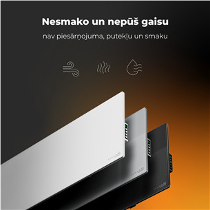 Aeno, 700+ W, baltas - Išmanusis elektrinis šildytuvas