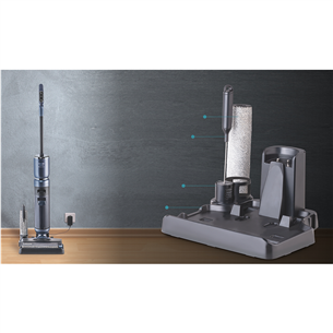 Thomas Aqua FloorCleaner Cordless Plus, blue - Belaidis dulkių siurblys Prekė - 785502