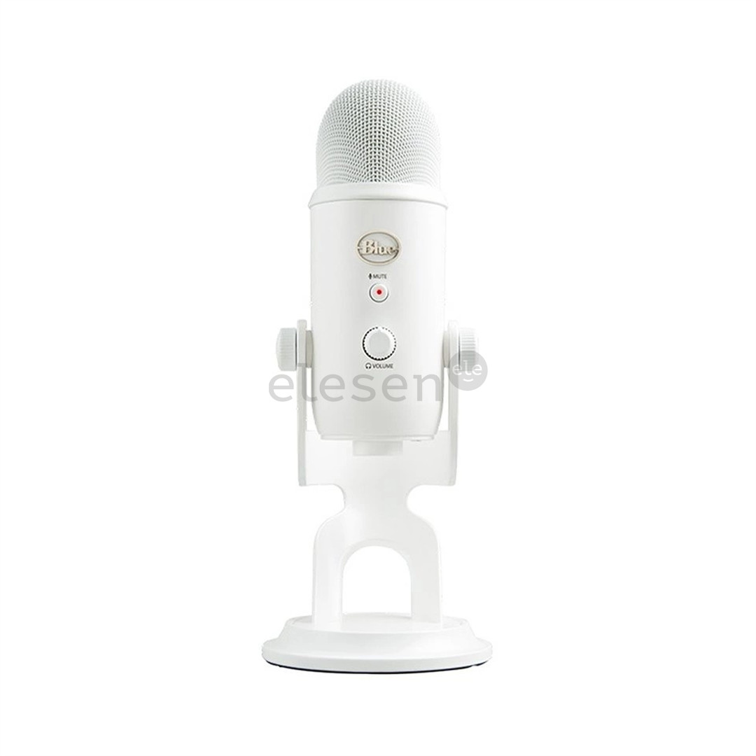 Blue Yeti, USB, белый - Микрофон Товар - 988-000533