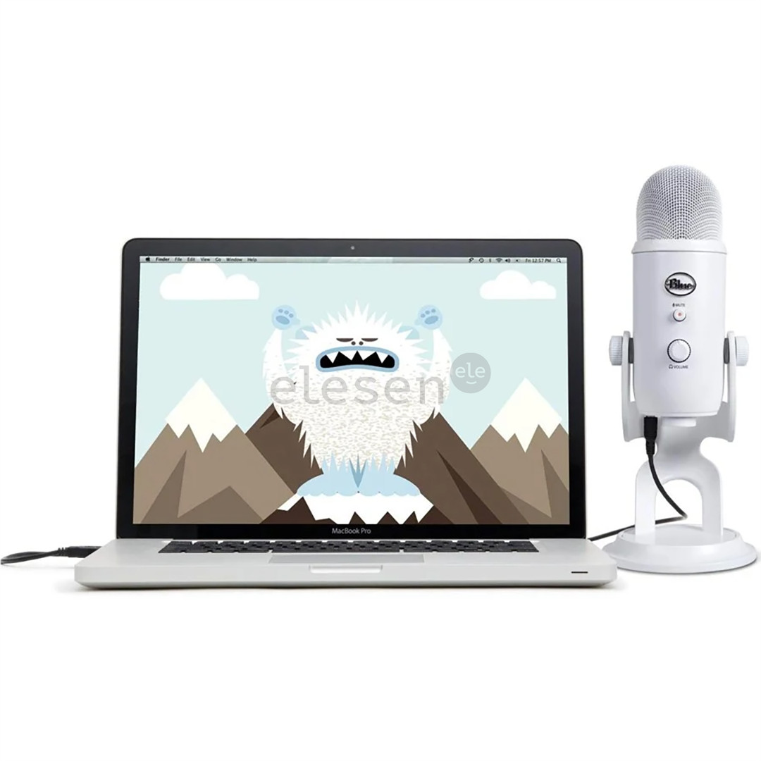 Blue Yeti, USB, белый - Микрофон Товар - 988-000533