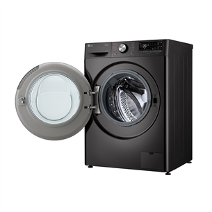 LG, 11 kg / 6 kg, gylis 56,5 cm, 1400 rpm, juoda - Skalbimo mašina - džiovyklė Prekė - F4DR711S2BA.APBQPMR