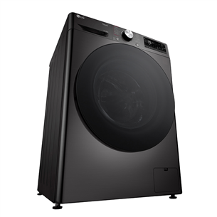 LG, 11 kg / 6 kg, gylis 56,5 cm, 1400 rpm, juoda - Skalbimo mašina - džiovyklė Prekė - F4DR711S2BA.APBQPMR