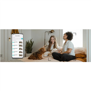 Xiaomi Smart Camera C400, 4 MP, 360°, WiFi, balta - Stebėjimo kamera