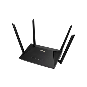 ASUS RT-AX1800U, WiFi 6, black - WiFi maršrutizatorius Prekė - 90IG06P0-MO3530 90IG06P0-MO3530