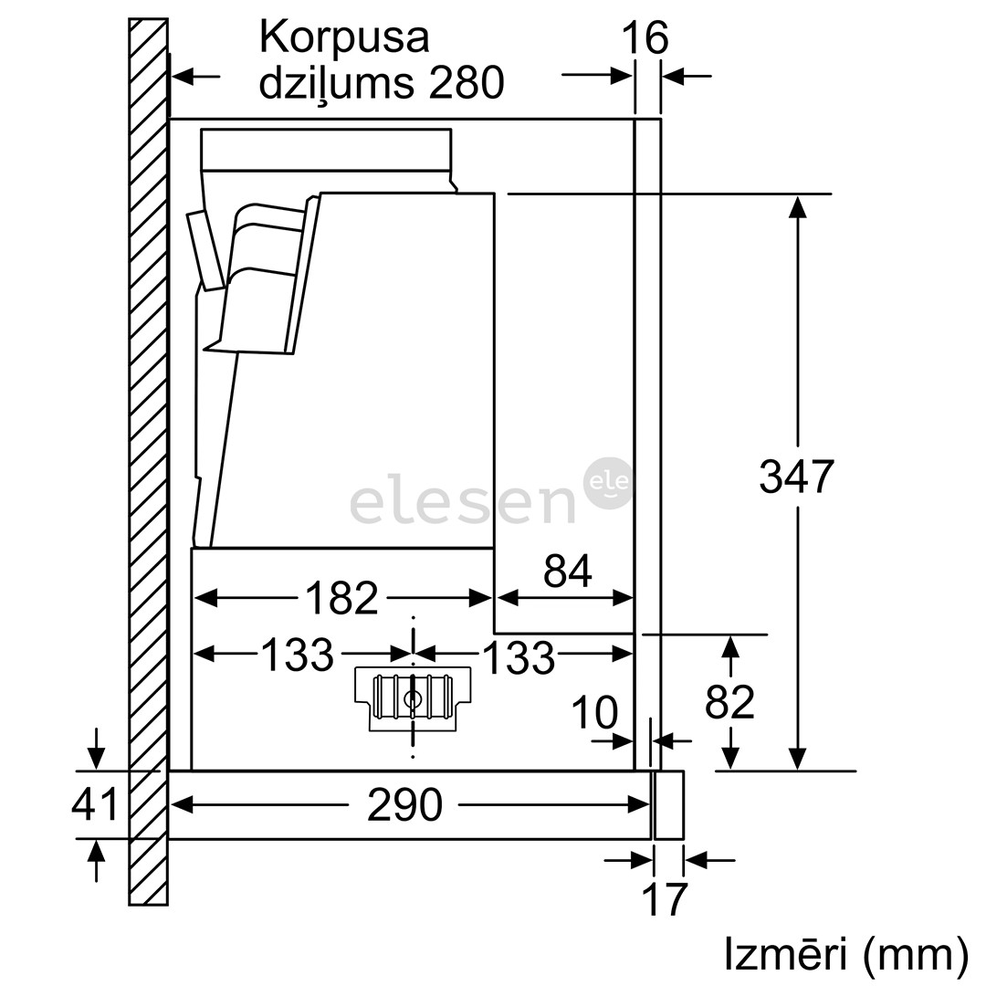 Bosch, 728 m³/h, width 59.8 cm, silver - Built-in Cooker Hood Item - DFS067A51