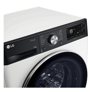 LG, 11 kg, gylis 56,5 cm, 1400 rpm - Skalbimo mašina Prekė - F4WR711S3HA.ABWQWMR