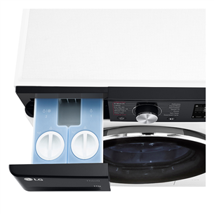 LG, 11 kg, gylis 56,5 cm, 1400 rpm - Skalbimo mašina Prekė - F4WR711S3HA.ABWQWMR