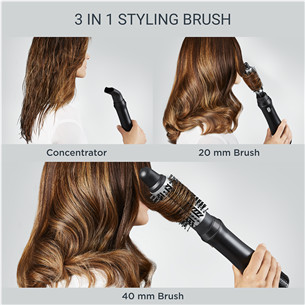 Rowenta Express Style, black - Hot air brush Item - CF6320F0