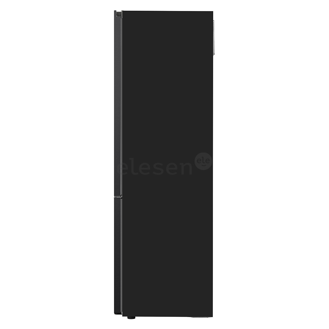 LG, NoFrost, 387 L, 203 cm, juodas - Šaldytuvas