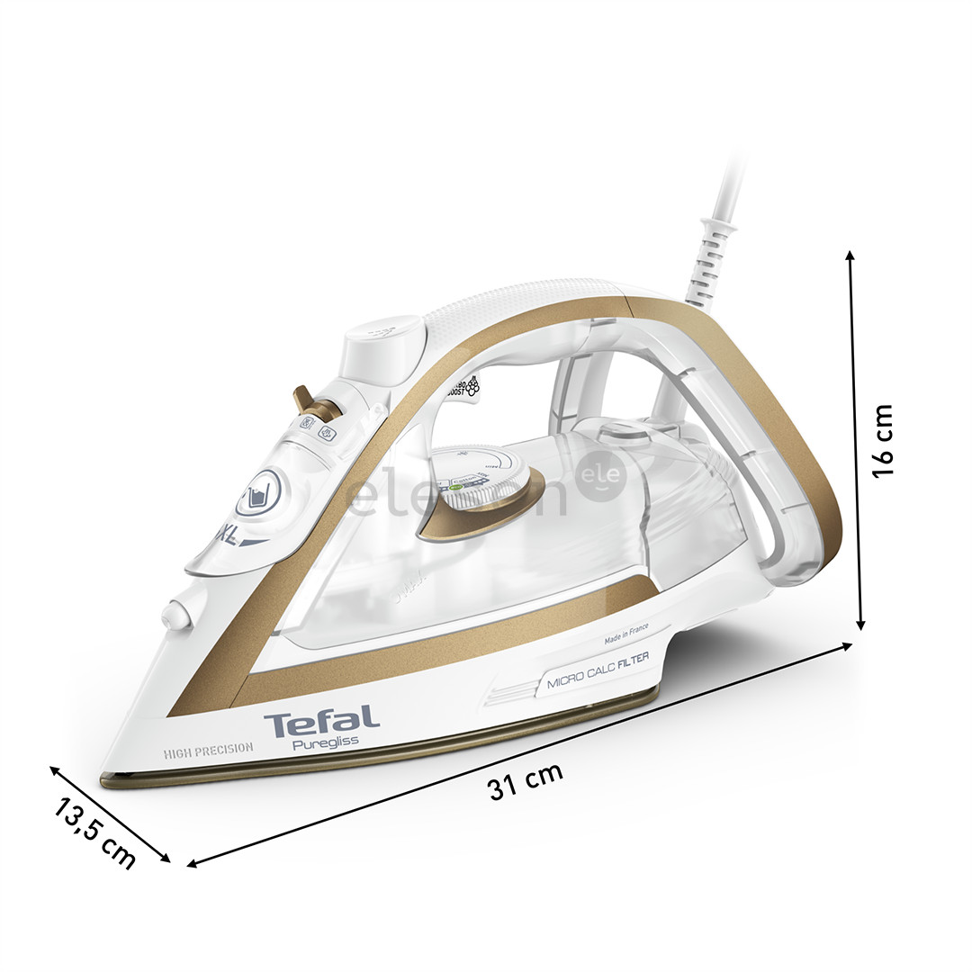 Tefal Puregliss, 2900 W, white - Lygintuvas Prekė - FV8042E0