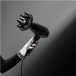 Rowenta x KARL LAGERFELD K/Pro Stylist, black - Hair dryer