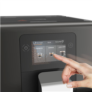 Krups Intuition, juodas - Kavos aparatas