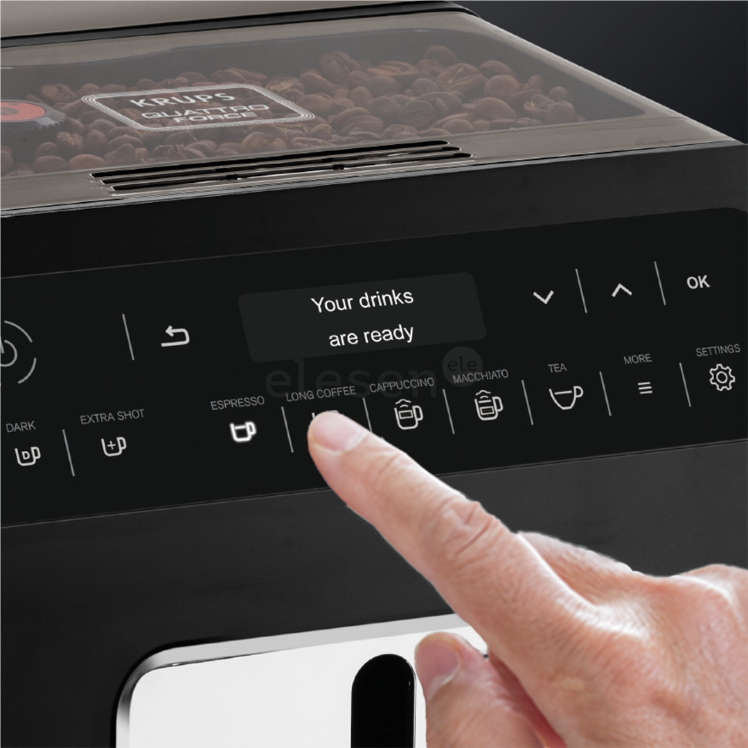 Krups Evidence, black - Espresso machine Item - EA891810