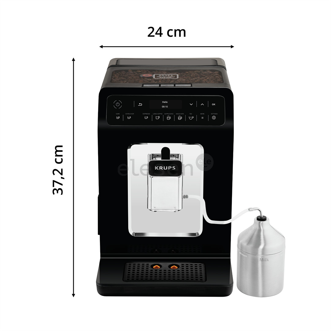 Krups Evidence, black - Espresso machine Item - EA891810