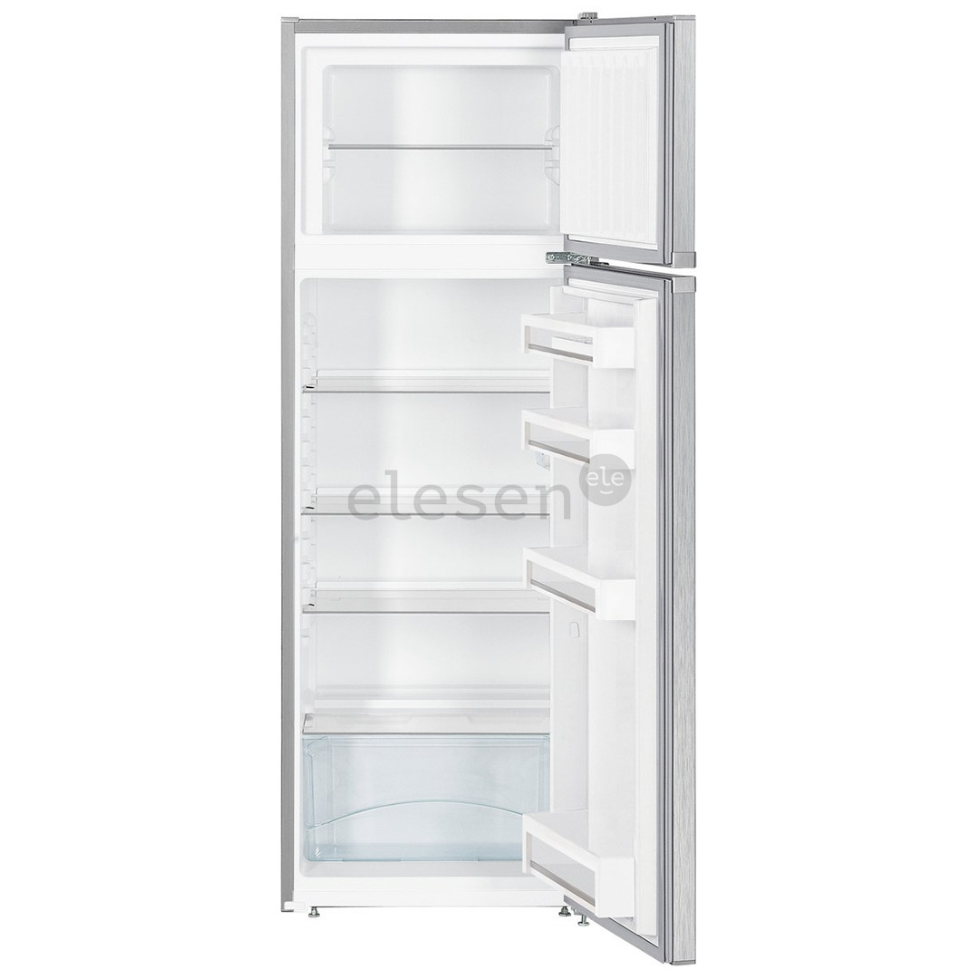 Liebherr, SmartFrost, 270 L, aukštis 158 cm, sidabro spalvos - Šaldytuvas