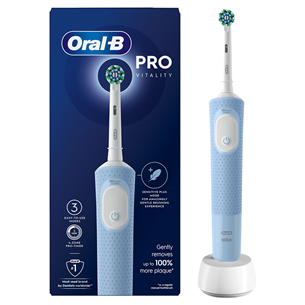 Braun Oral-B Vitality Pro, blue - Elektrinis dantų šepetėlis Prekė - D103VITALITYBLUE D103VITALITYBLUE