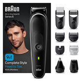 Braun Series 5, 9-in 1, black - Plaukų kirpimo mašinėlė Prekė - MGK5420