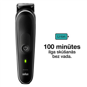 Braun Series 5, 9-in 1, black - Multi grooming kit Item - MGK5420