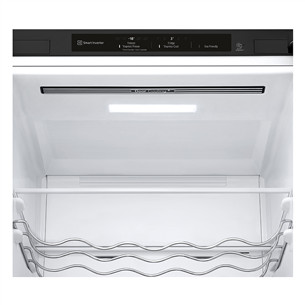 LG, NoFrost, 387 L, 203 cm, juodas - Šaldytuvas