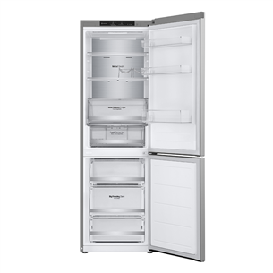 LG, NoFrost, 344 L, 186 cm, silver - Šaldytuvas Prekė - GBV5140DPY.APYQEUR