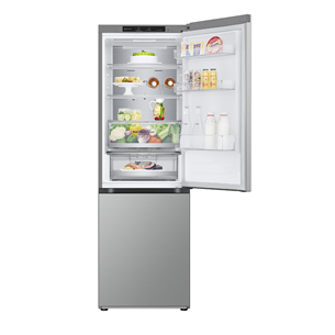 LG, NoFrost, 344 L, 186 cm, silver - Šaldytuvas Prekė - GBV5140DPY.APYQEUR