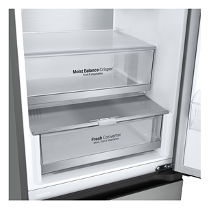 LG, NoFrost, 344 L, 186 cm, silver - Šaldytuvas Prekė - GBV5140DPY.APYQEUR