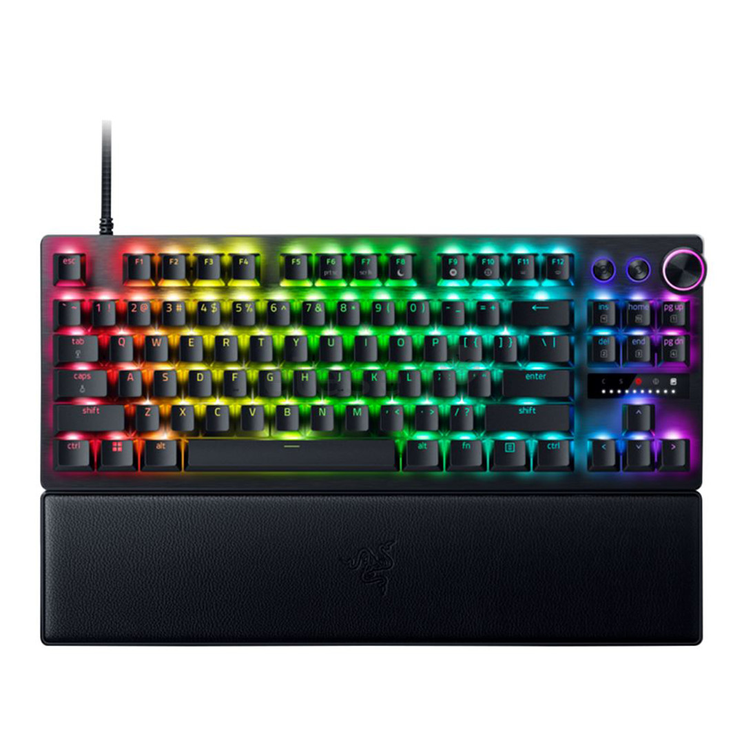Razer Huntsman V3 Pro TKL, US, juoda - Klaviatūra Prekė - RZ03-04980100-R3M1