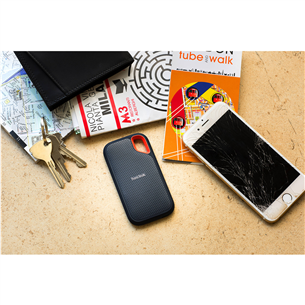 SanDisk Extreme Portable V2, 4 TB, black - External SSD Item - SDSSDE61-4T00-G25