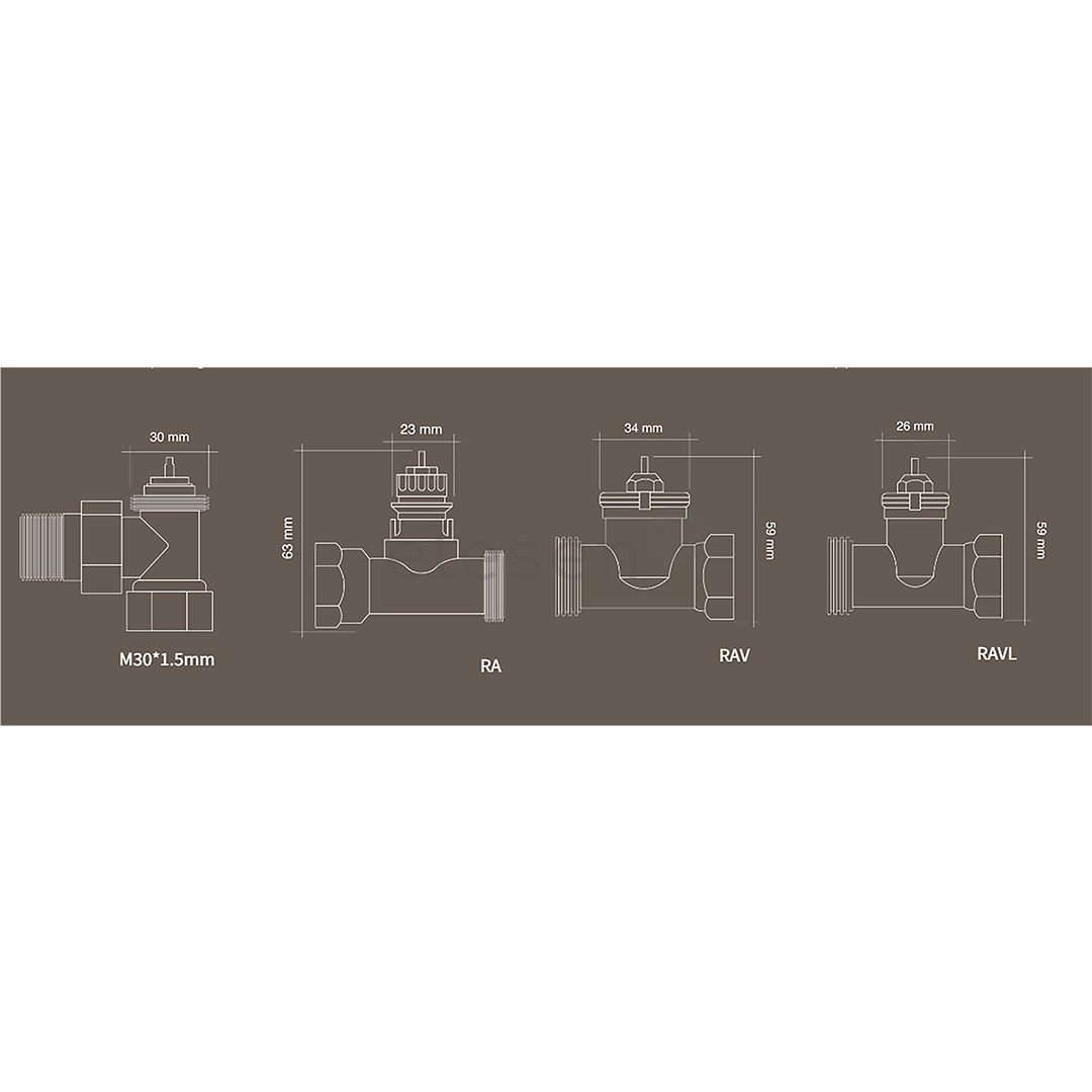 Aqara Radiator Thermostat E1 - Išmanusis radiatoriaus termostatas