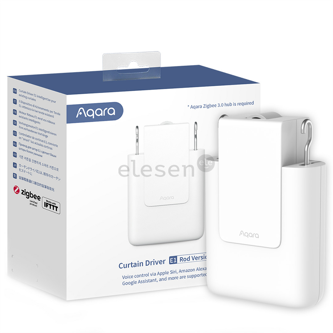 Aqara Curtain Driver E1 (Rod Version) - Smart curtain controller Item - CM-M01R