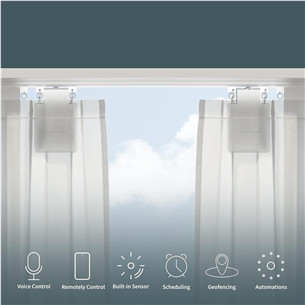 Aqara Curtain Driver E1 (Track Version) - Išmaniųjų užuolaidų valdiklis Prekė - CM-M01