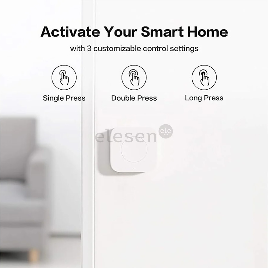 Aqara Wireless Mini Switch T1 - Išmanusis jungiklis