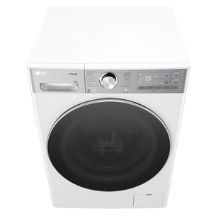 LG, 13 kg, gylis 61,5 cm, 1400 rpm - Skalbimo mašina Prekė - F4WR913P3WA.ABWQPMR