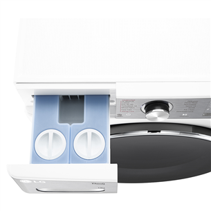 LG, 13 kg, gylis 61,5 cm, 1400 rpm - Skalbimo mašina Prekė - F4WR913P3WA.ABWQPMR