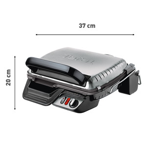 Tefal Ultracompact 600 Comfort, inox - Elektrinis grilis Prekė - GC3060