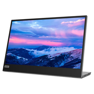 Lenovo L15, 15.6'', FHD, LED IPS, USB-C, juodas/pilkas - Nešiojamas monitorius