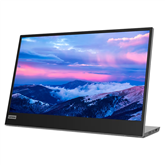 Lenovo L15, 15.6'', FHD, LED IPS, USB-C, black/gray - Nešiojamas monitorius Prekė - 66E4UAC1WL