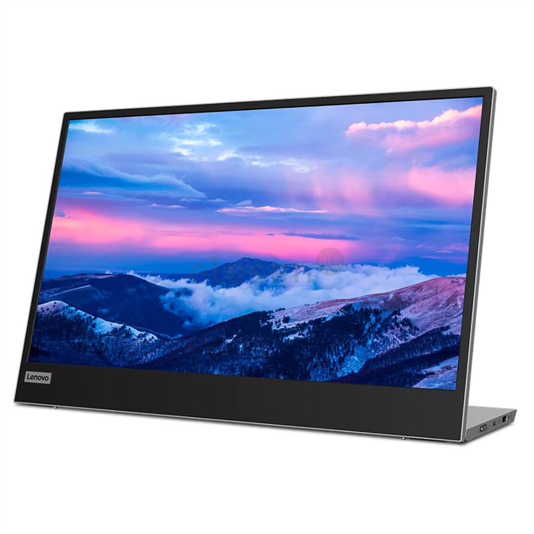 Lenovo L15, 15.6'', FHD, LED IPS, USB-C, juodas/pilkas - Nešiojamas monitorius