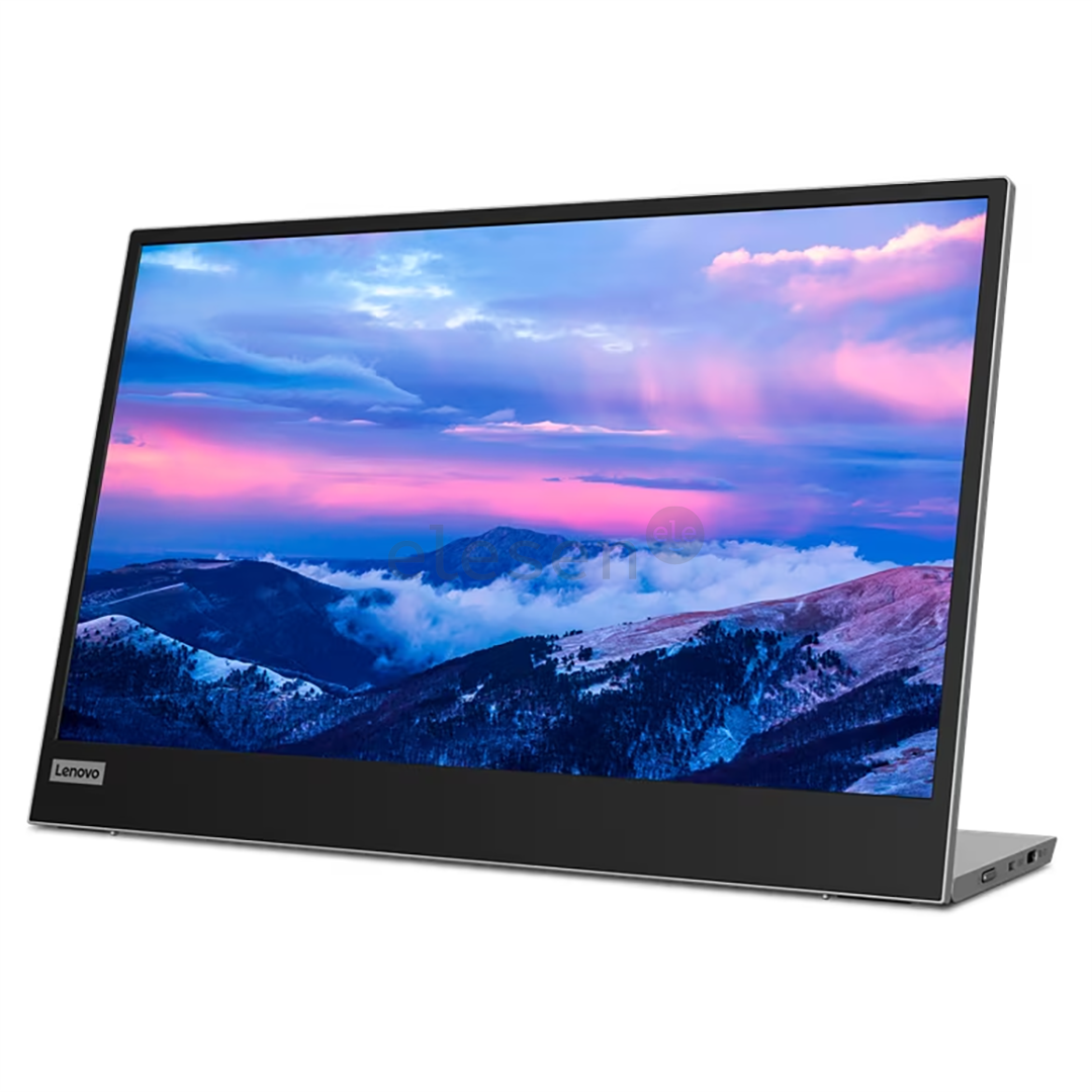 Lenovo L15, 15.6'', FHD, LED IPS, USB-C, black/gray - Nešiojamas monitorius Prekė - 66E4UAC1WL