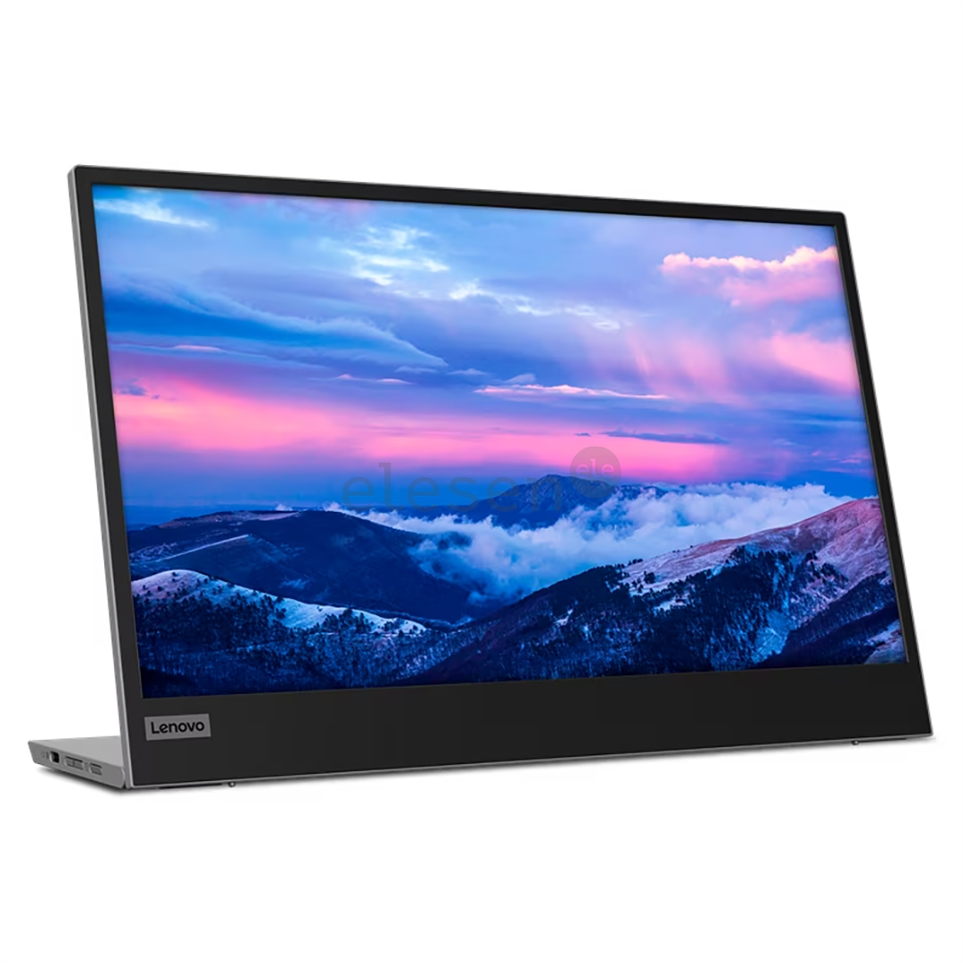 Lenovo L15, 15.6'', FHD, LED IPS, USB-C, black/gray - Nešiojamas monitorius Prekė - 66E4UAC1WL
