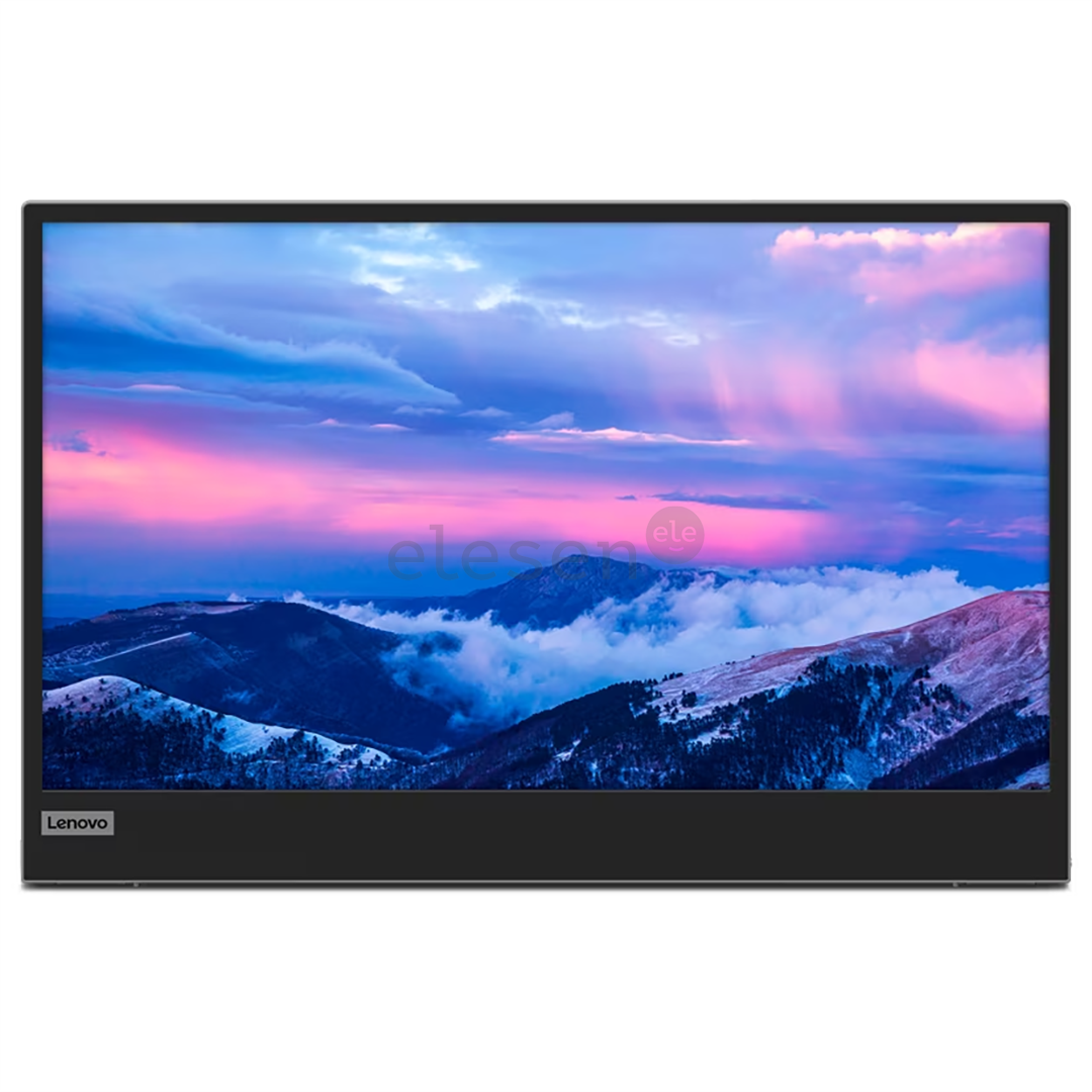 Lenovo L15, 15.6'', FHD, LED IPS, USB-C, black/gray - Nešiojamas monitorius Prekė - 66E4UAC1WL