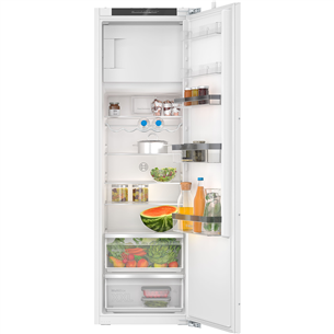 Bosch, Series 4,  280 L, aukštis 178 cm - Įmontuojamas šaldytuvas KIL82VFE0