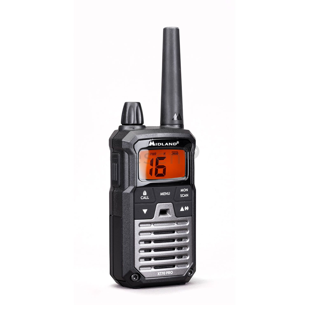 Midland XT70 Pro, juodos - Radijo stotelės