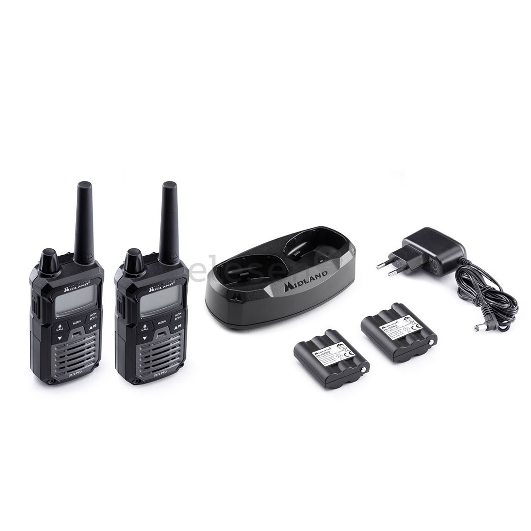 Midland XT70 Pro, black- Two-way radios