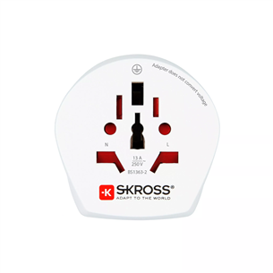 Skross Combo World to Australia / China, baltas - Adapteris Prekė - 7640166320104 7640166320104