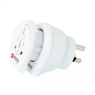 Skross Combo World to Australia / China, white - Travel adapter Item - 7640166320104