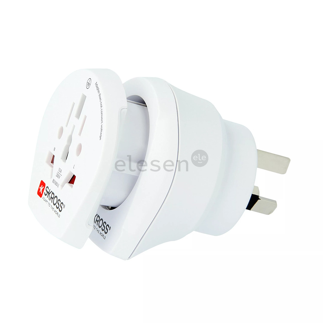 Skross Combo World to Australia / China, white - Travel adapter Item - 7640166320104
